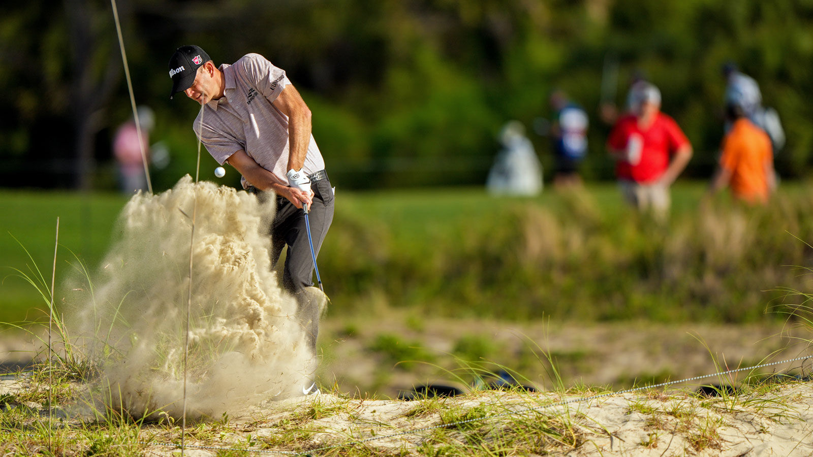 PGA Championship, sand blast